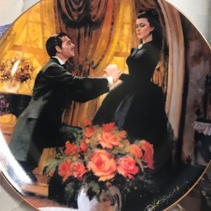 Gone With The Wind Collectible Plate